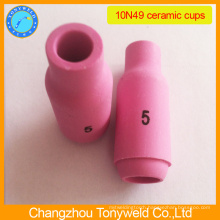 10N49 argon ceramic nozzle for tig welding torch